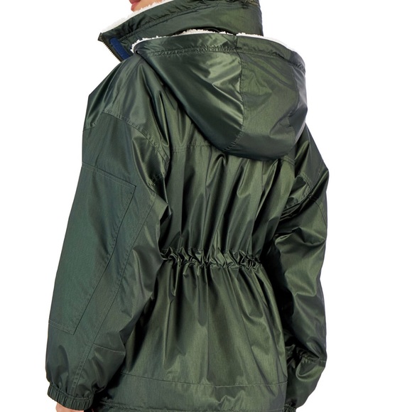 Brand new with tags never worn Tommy Hilfiger Women's Hooded Fleece-Trim - Picture 3 of 5